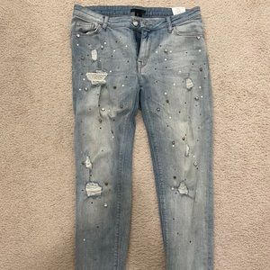 H&M jeans with original details